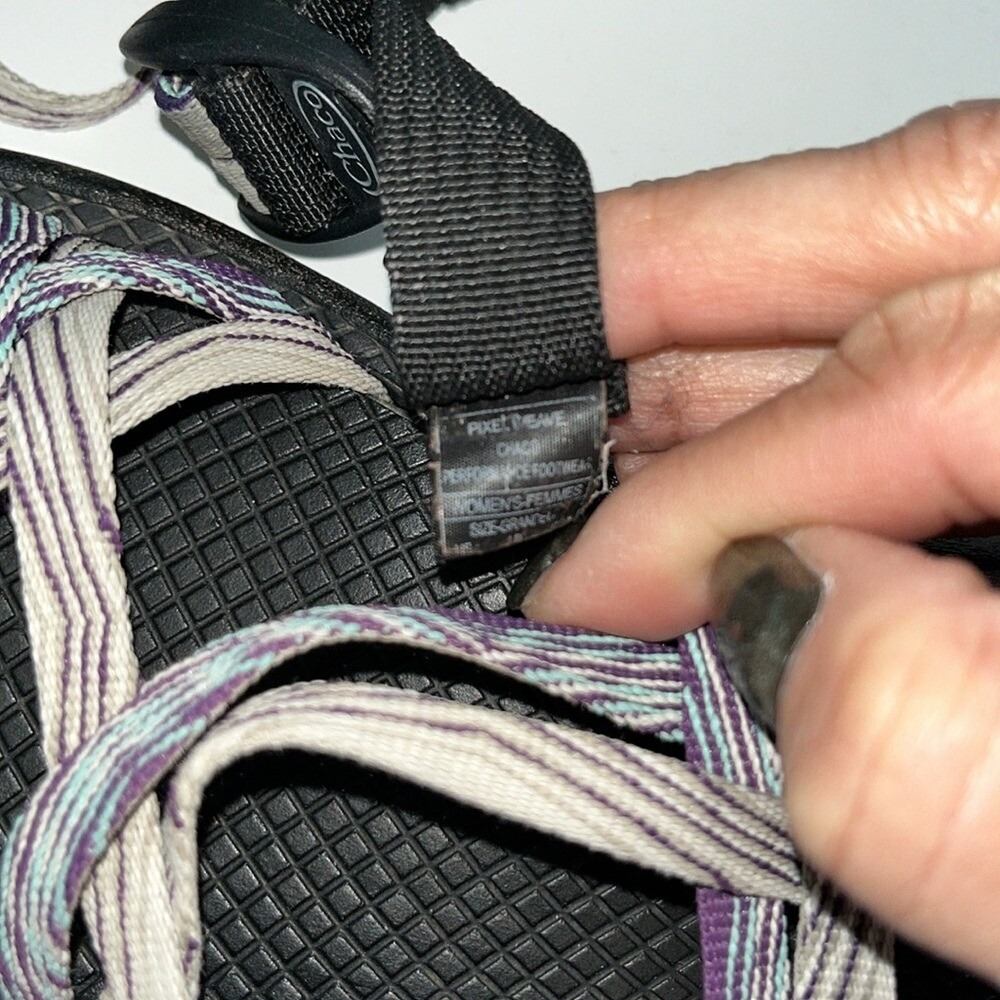 Chaco Women's Multicolor ZX/2 Classic Sandals Sz 8 Hiking‎ Support Walking - Picture 7 of 9